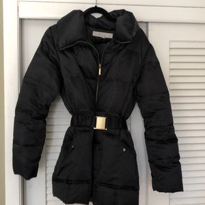 Laundry black warm winter coat.